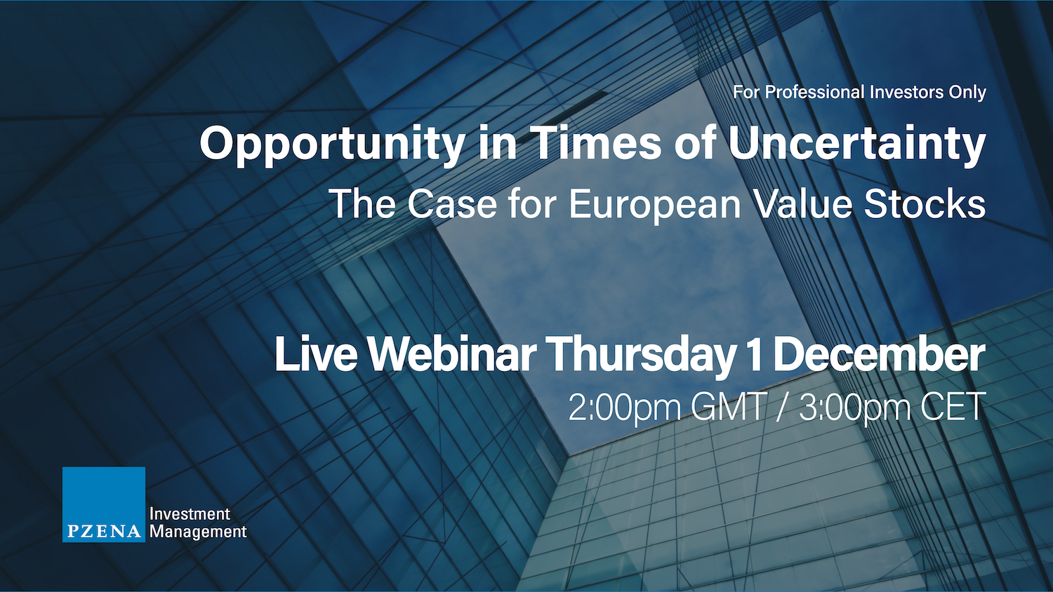 Opportunity in Times of Uncertainty – The Case for European Value Stocks