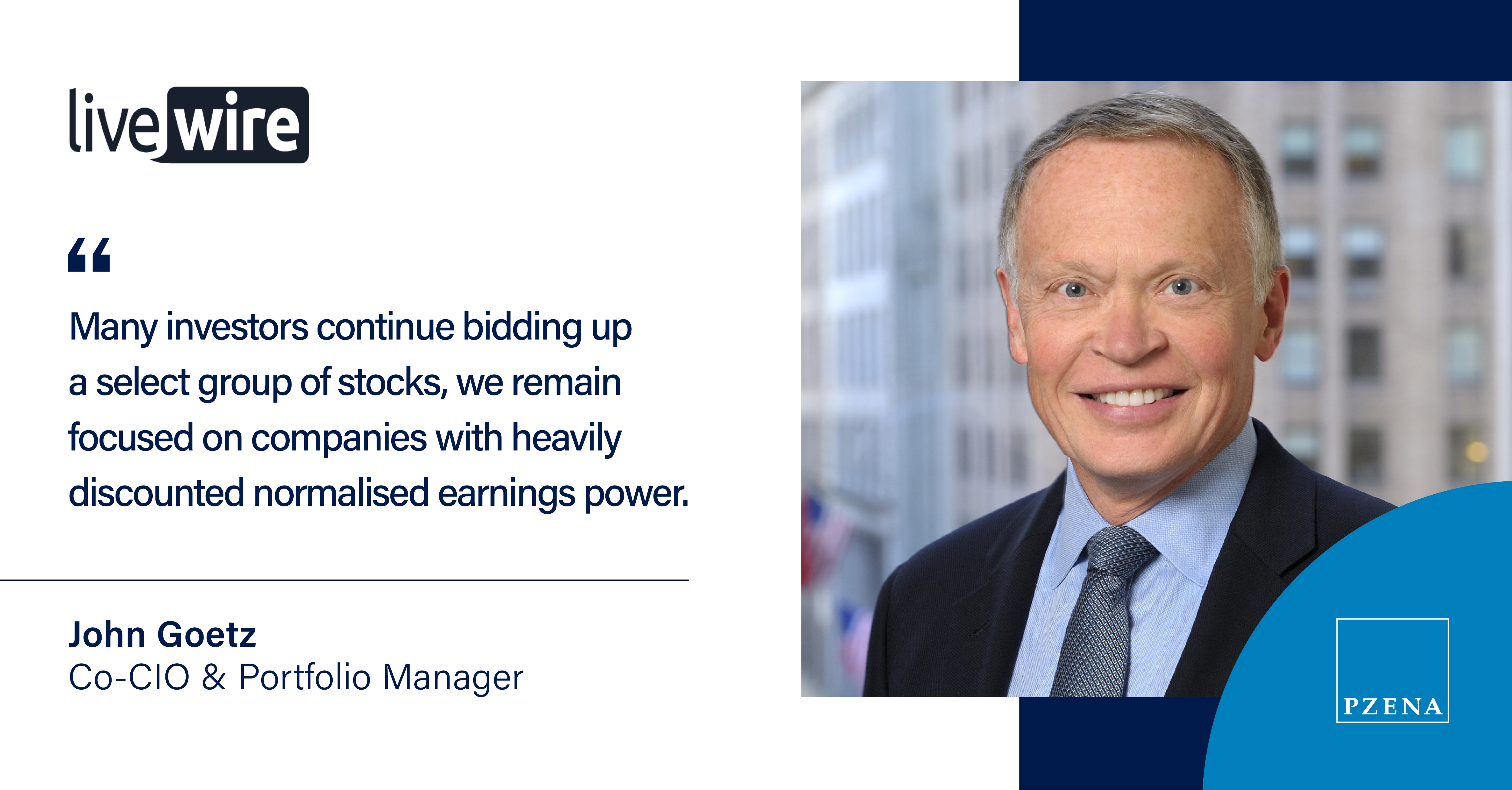 John Goetz, Livewire