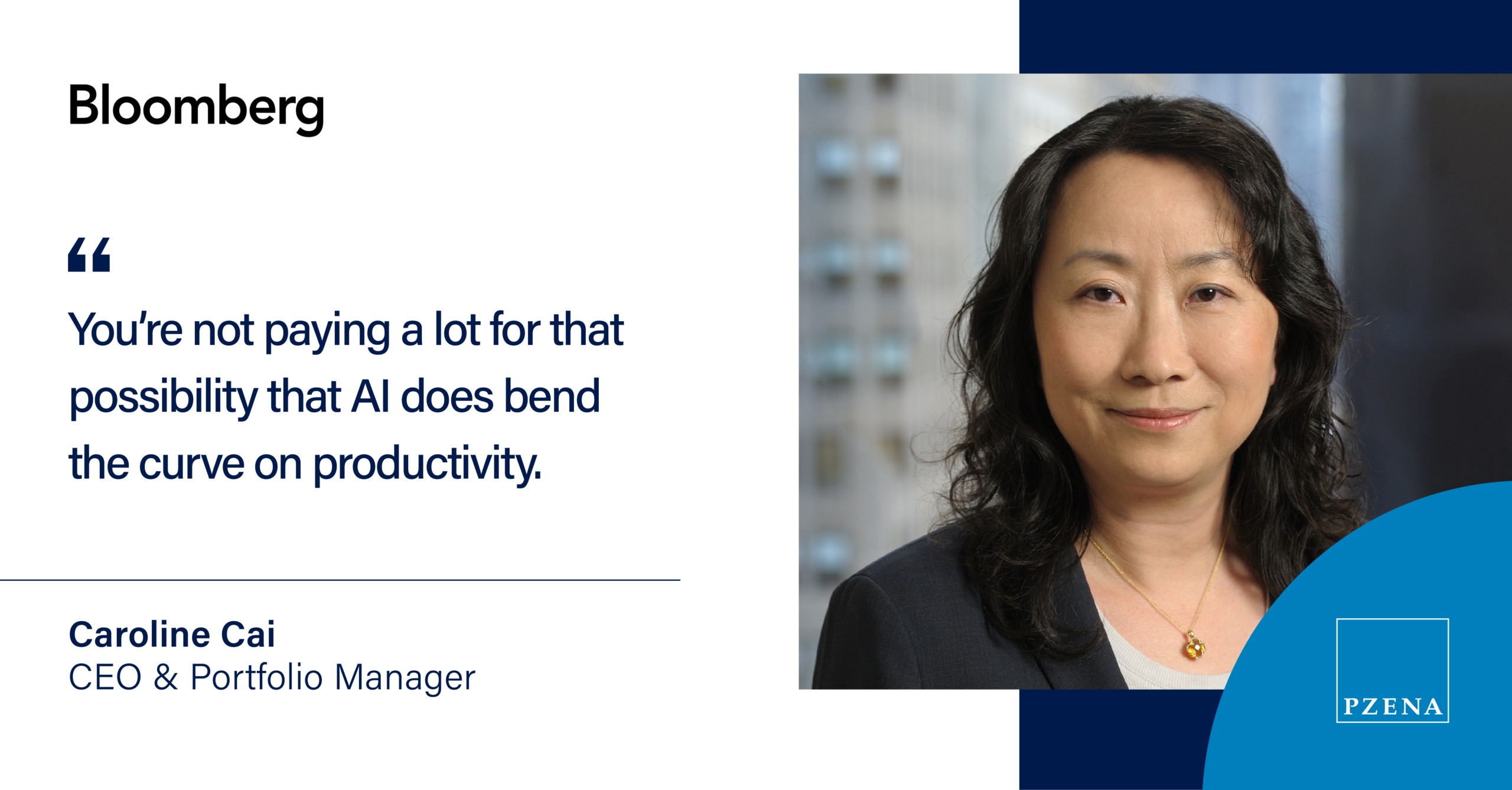 CEO and PM Caroline Cai